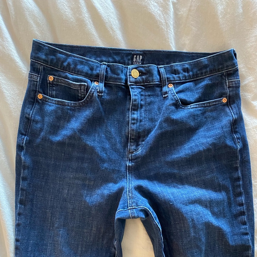 Womens gap high waisted skinny jeans size 31